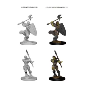 Pathfinder Battles Deep Cuts: Half-Orc Female Barbarian-72614