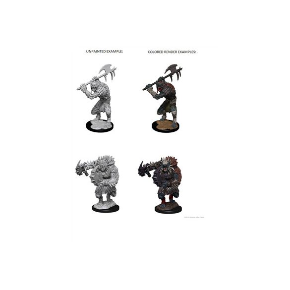 D&D Nolzur's Marvelous Unpainted Miniatures - Gnolls-WZK72569