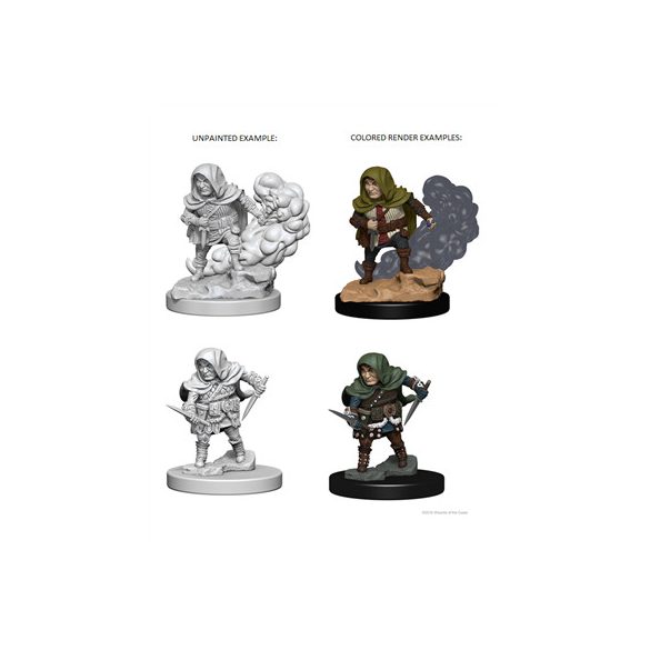 D&D Nolzur's Marvelous Unpainted Miniatures - Halfling Male Rogue-WZK72626