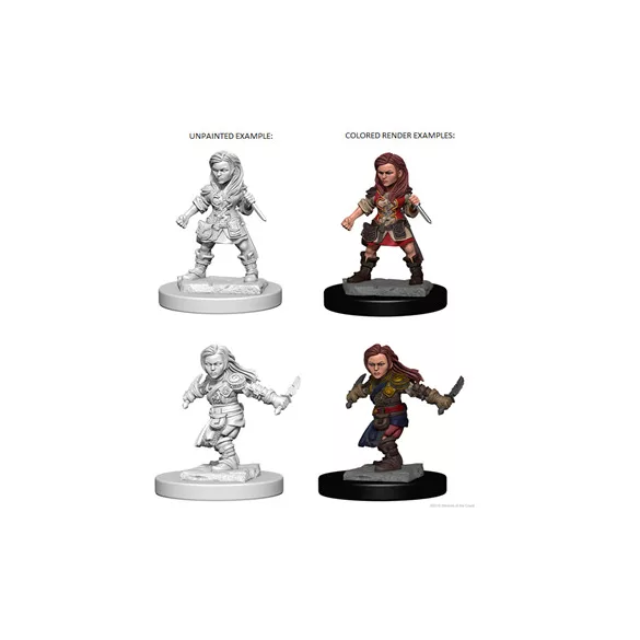 D&D Nolzur’s Marvelous Miniatures: Halfling Female Rogue-72627