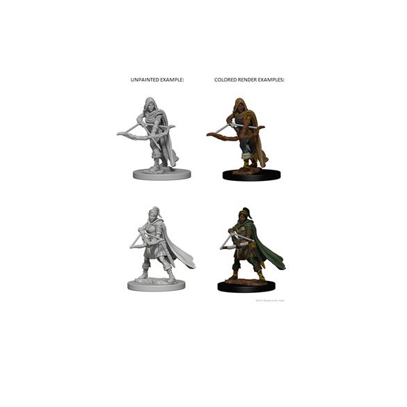 D&D Nolzur's Marvelous Unpainted Miniatures - Human Female Ranger-WZK72636