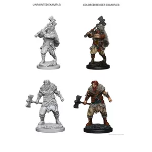 D&D Nolzur’s Marvelous Miniatures: Human Male Barbarian-72643