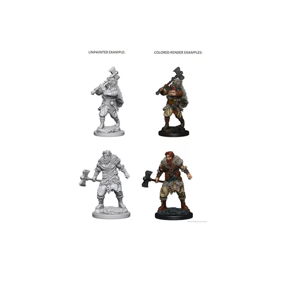 D&D Nolzur’s Marvelous Miniatures: Human Male Barbarian-72643