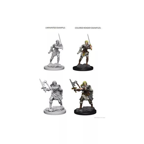 D&D Nolzur’s Marvelous Miniatures: Human Female Barbarian-72644