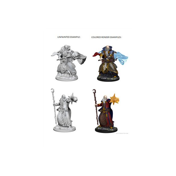 D&D Nolzur's Marvelous Unpainted Miniatures - Human Male Wizard-WZK72618