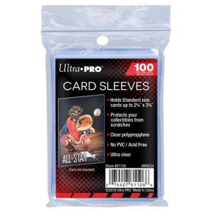 UP - Standard Sleeves - Regular Soft Card (100 Sleeves)-81126