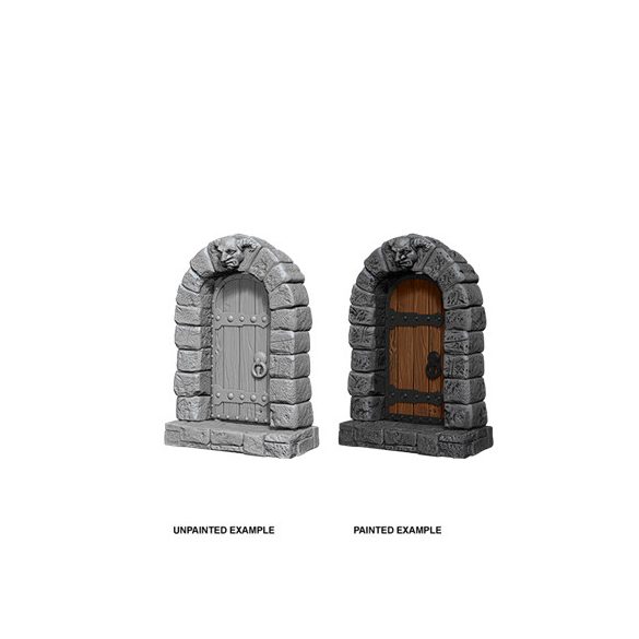 WizKids Deep Cuts Unpainted Miniatures - Doors-WZK73360