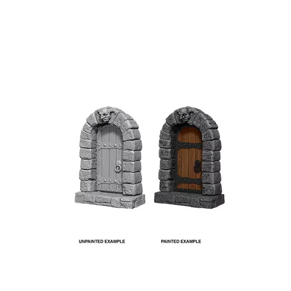 WizKids Deep Cuts Unpainted Miniatures: Doors-73360