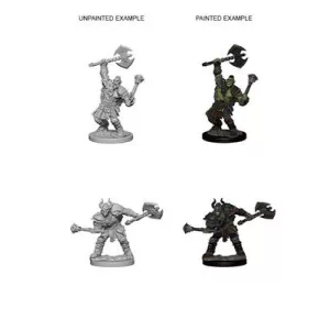 Pathfinder Battles Deep Cuts: Half-Orc Male Barbarian-72613