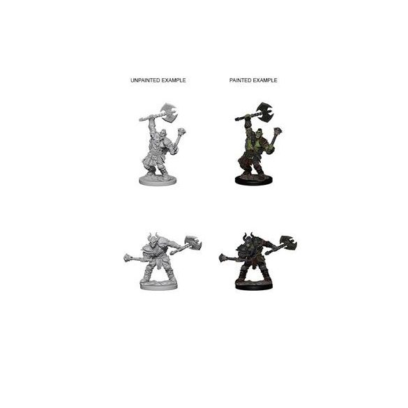 Pathfinder Battles Deep Cuts: Half-Orc Male Barbarian - EN-WZK72613