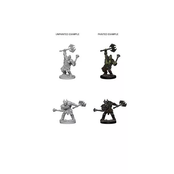 Pathfinder Battles Deep Cuts: Half-Orc Male Barbarian-72613