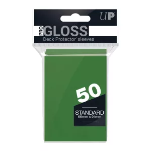 UP - Standard Sleeves - Green (50 Sleeves)-82671