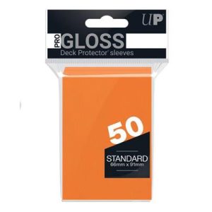 UP - Standard Sleeves - Orange (50 Sleeves)-82673