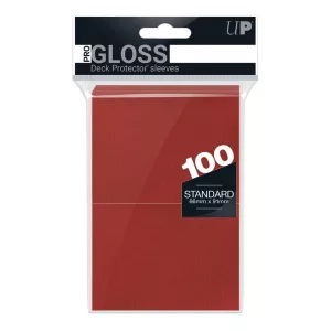 UP - Standard Sleeves - Red (100 Sleeves)-82694