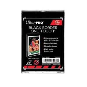 UP - 35PT Black Border UV One-Touch Magnetic Holder-85566