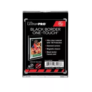 UP - 35PT Black Border UV One-Touch Magnetic Holder-85566