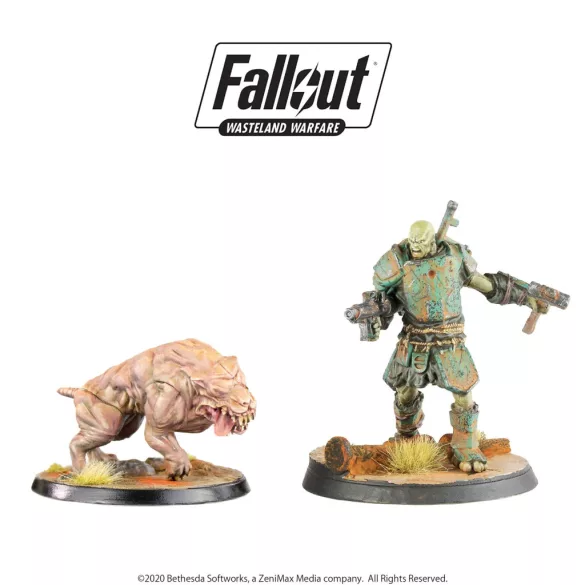 Fallout: Wasteland Warfare - Super Mutants Hammer miniatűra készlet - angol kiadás