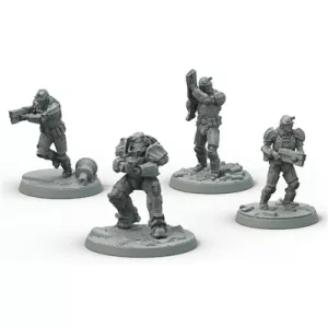 Fallout: Wasteland Warfare - Brotherhood of Steel Frontline Knights - EN-MUH051906