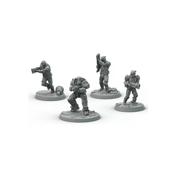 Fallout: Wasteland Warfare - Brotherhood of Steel Frontline Knights - EN-MUH051906