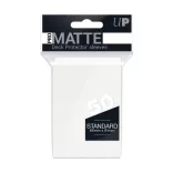 UP - Standard Sleeves - Pro-Matte - Non Glare - White (50 Sleeves)-82651