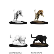 D&D Nolzur’s Marvelous Miniatures: Panther & Leopard-73404