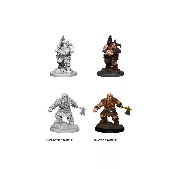 D&D Nolzur’s Marvelous Miniatures: Male Dwarf Barbarian-73391