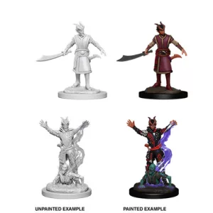D&D Nolzur’s Marvelous Miniatures: Male Tiefling Warlock-73388
