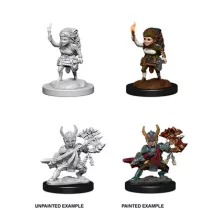 D&D Nolzur’s Marvelous Miniatures: Female Halfling Fighter-73387