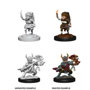 D&D Nolzur’s Marvelous Miniatures: Female Halfling Fighter-73387