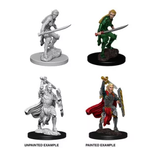 D&D Nolzur’s Marvelous Miniatures: Female Elf Fighter-73385