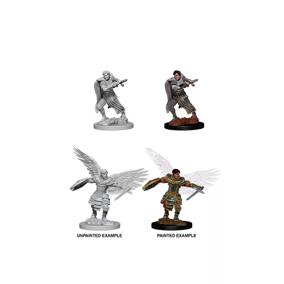 D&D Nolzur’s Marvelous Miniatures: Male Aasimar Fighter-73380