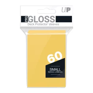 UP - Small Sleeves - Yellow (60 Sleeves)-82970