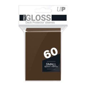 UP - Small Sleeves - Brown (60 Sleeves)-84028