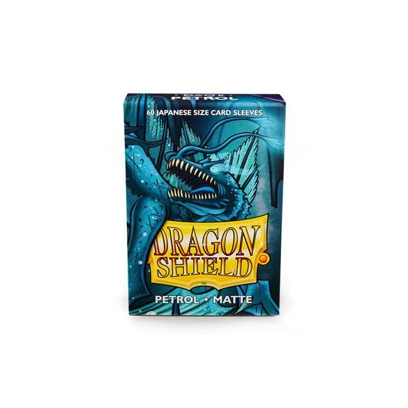 Dragon Shield Japanese Matte Sleeves - Petrol (60 Sleeves)-AT-11120