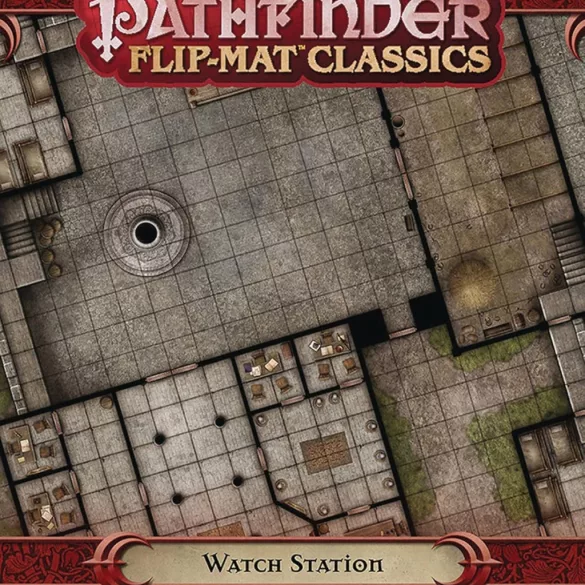 Pathfinder Flip-Mat Classics: Watch Station szerepjátékos játéktérkép