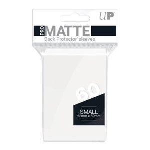 UP - Small Sleeves - Pro-Matte - White (60 Sleeves)-84022