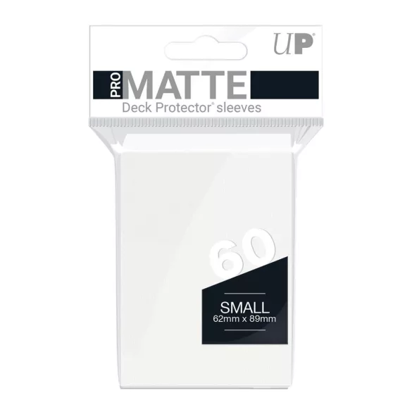 UP - Small Sleeves - Pro-Matte - White (60 Sleeves)-84022