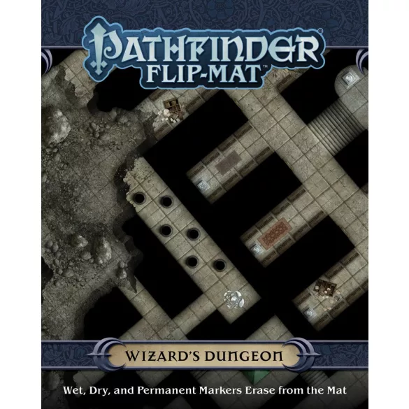 Pathfinder Flip-Mat: Wizard's Dungeon kalandtérkép