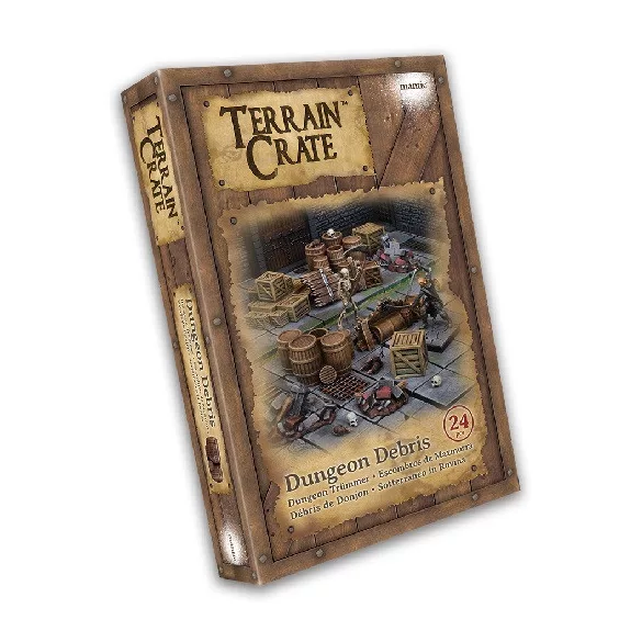 Terrain Crate - Dungeon Debris angol nyelvű terepelem készlet
