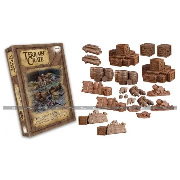 Terrain Crate - Dungeon Debris angol nyelvű terepelem készlet