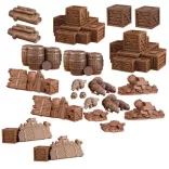 Terrain Crate - Dungeon Debris angol nyelvű terepelem készlet