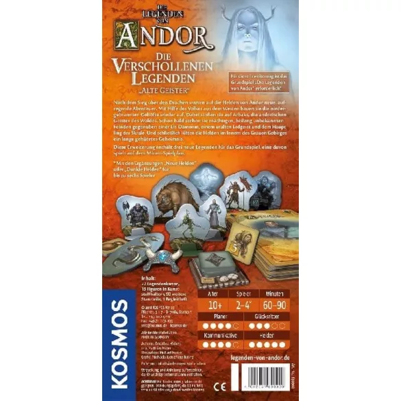 Die Legenden von Andor - Die verschollenen Legenden kiegészítő - DE