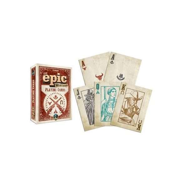 Tiny Epic Western Playing Cards - EN-GLGTEWCARD