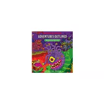 D&D Adventures - Outlined Coloring Book-C60350000
