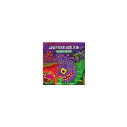 D&D Adventures - Outlined Coloring Book-C60350000