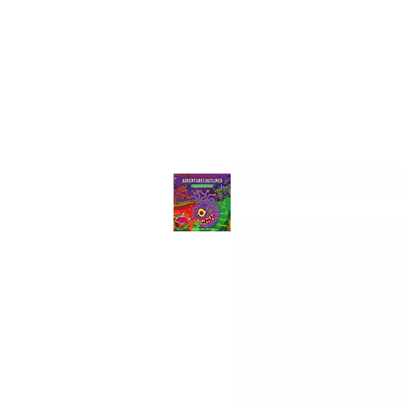 D&D Adventures - Outlined Coloring Book-C60350000