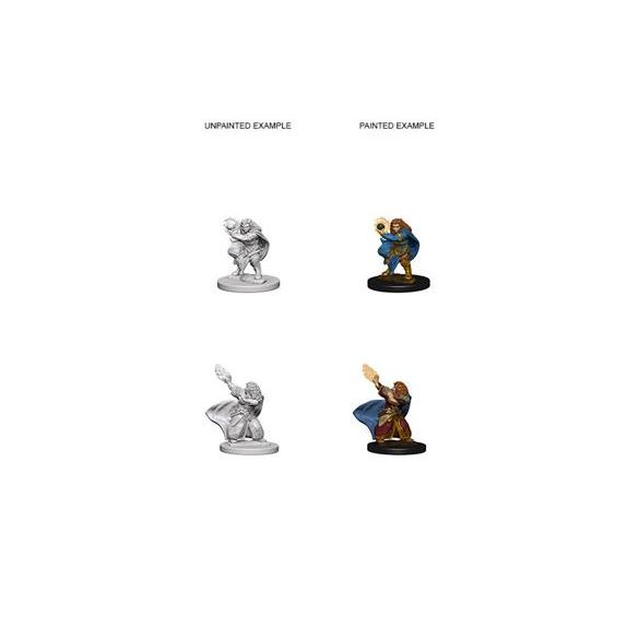 D&D Nolzur's Marvelous Unpainted Miniatures - Dwarf Female Wizard-WZK72621