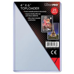 UP - 4" x 6" Toploader (25 Pieces)-81183