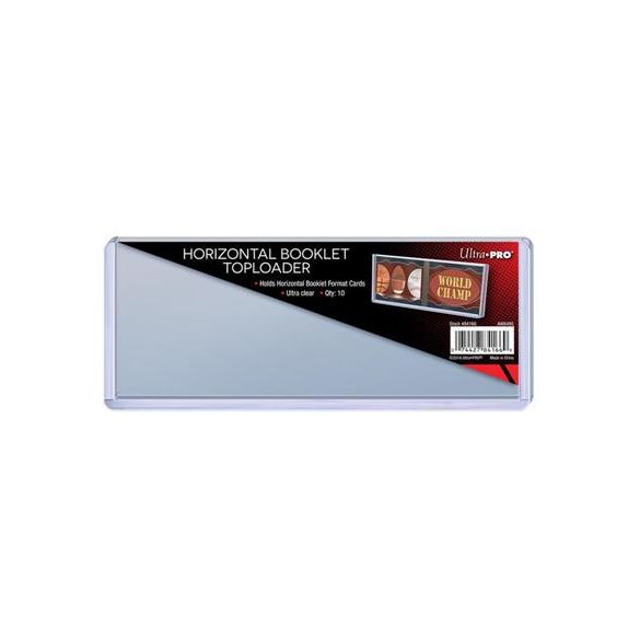 UP - Horizontal Booklet Toploader (10 Pieces)-84166