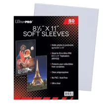 UP - 8-1/2" x 11" Soft Sleeves (50 Sleeves)-85568